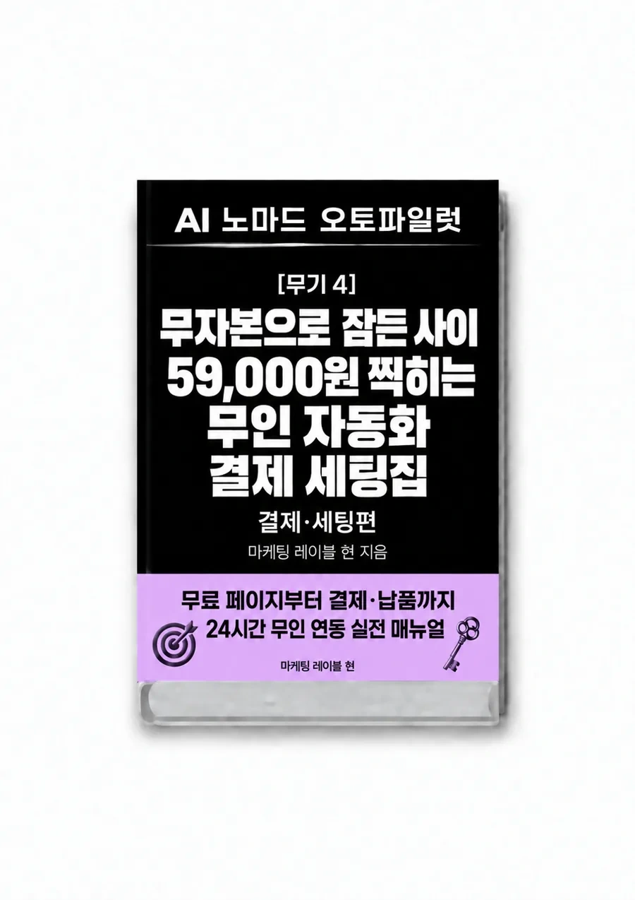 무인 자동화 결제 세팅집
